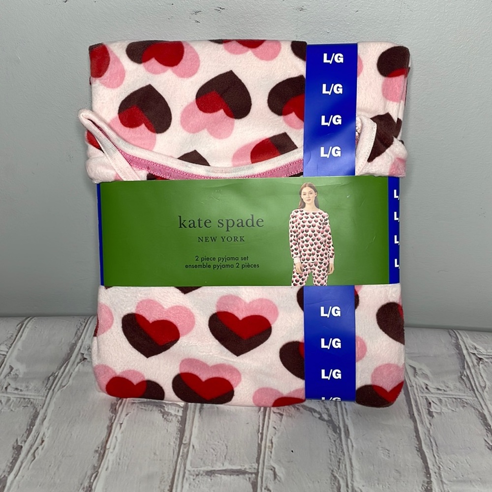 Kate Spade 2 Piece Soft Fleece Pyjama Set